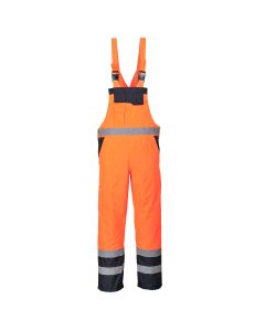 Hi-Vis Contrast Winter Bib and Brace S489