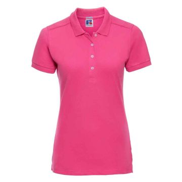 Russell Ladies Stretch Pique Polo Shirt 566F XS