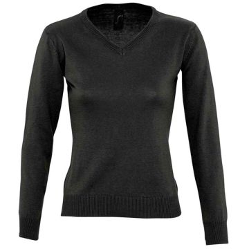 SOL'S Ladies Galaxy Cotton Acrylic V Neck Sweater 90010