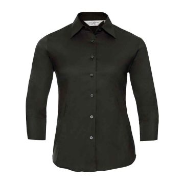 Russell Collection Ladies 3 Sleeve Easy Care Fitted Shirt 946F