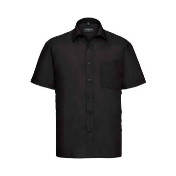 Russell Collection Short Sleeve Easy Care Poplin Shirt 935M