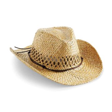 Beechfield Straw Cowboy Hat BB735