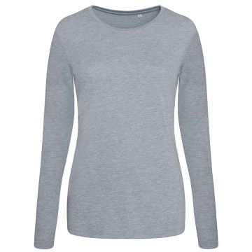 AWDis Ladies Long Sleeve Tri-Blend T-Shirt JT002F XS