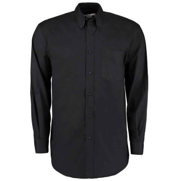 Kustom Kit Premium Long Sleeve Classic Fit Oxford Shirt K105