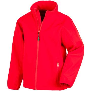 Result Genuine Recycled Kids Two Layer Printable Soft Shell Jacket RS901B