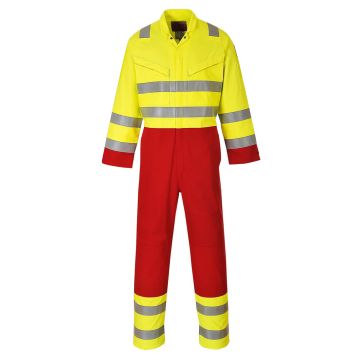 Bizflame Work Hi-Vis Contrast FR Coverall FR90