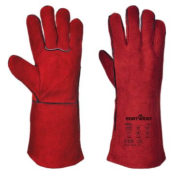 Welders 210 Split Leather Gauntlet A500 Sz8/