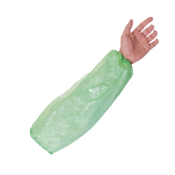 PE Disposable Oversleeves Green (100)