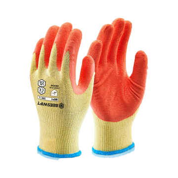 Orange Latex Grip Glove 8/