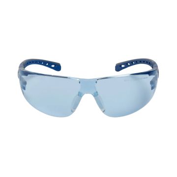 Riley Stream Blue Frame, Blue Lens Safety Spec RLY00235
