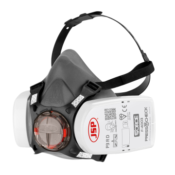 Force 8 Half Mask Medium with P3RD Press to check Filters
