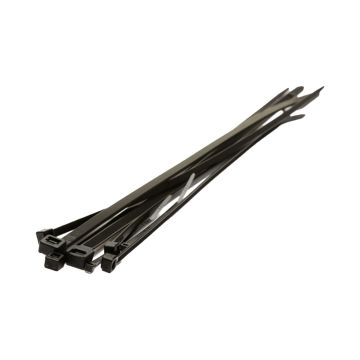 Black Cable Ties 530x9.0mm (Pk 100)