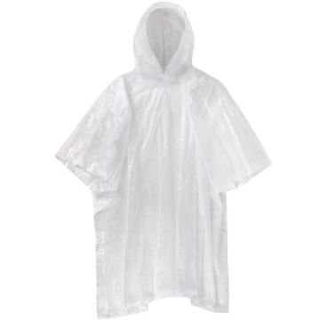 Waterproof Disposable Emergency Poncho Transparent