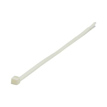 White Cable Ties 200x4.8mm (Pk 100)