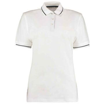 Kustom Kit Ladies St Mellion Tipped Cotton Pique Polo Shirt K706