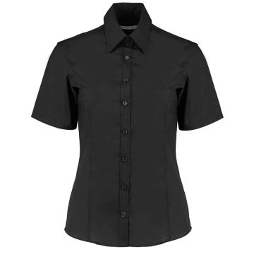 Kustom Kit Ladies Short Sleeve Tailored Business Shirt K742F