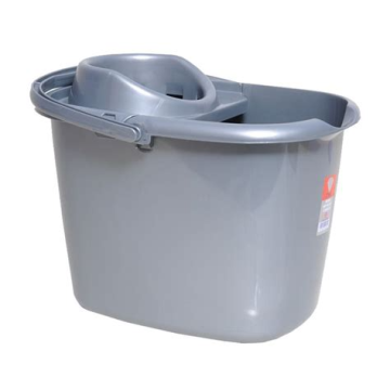 TML Mop Bucket 15ltr Silver