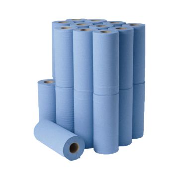 Hygiene Rolls 10" Blue 2Ply 24X40M