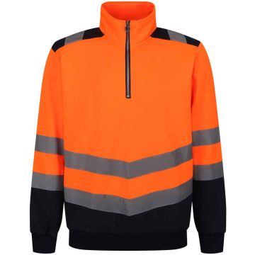 Regatta High Visibility Pro 1 Zip Sweatshirt RG460