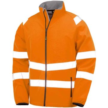 Result Genuine Recycled Printable Safety Soft Shell Jacket RS505
