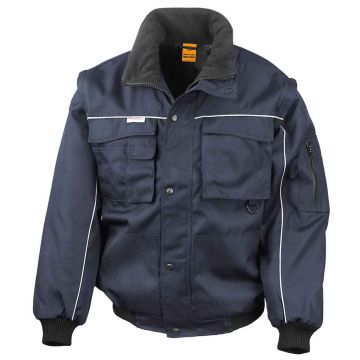 Result Work-Guard Zip Sleeve Heavy Duty Jacket RS71