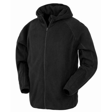 Result Genuine Recycled Hooded Micro Fleece Jacket RS906